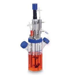 德國艾本德Eppendorf,DASGIP?罐體DS1500ODSS,2x斜葉槳,350mL1-?.5L,2xGL45口側臂,頂部驅(qū)動,Bioblock模塊,2pitched-blade impell